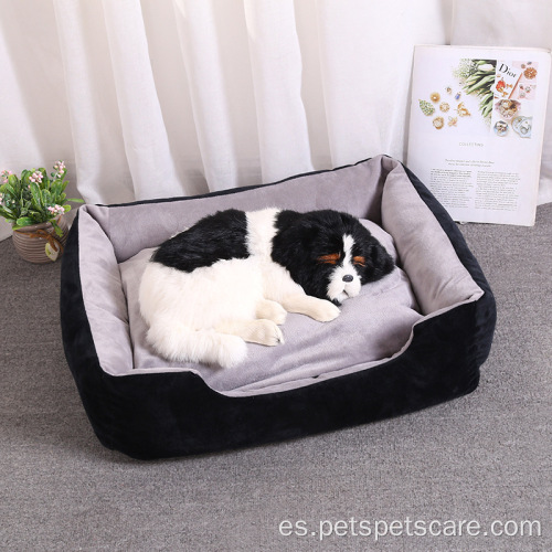 Cama de perro suave mascota de lujo cama para perros